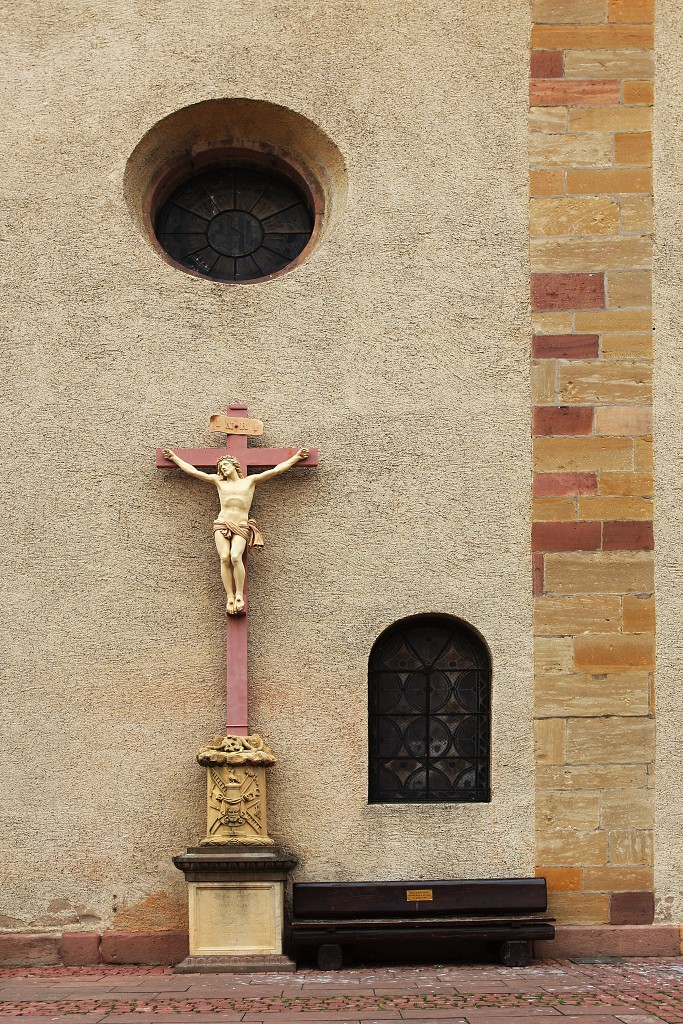 eguisheim elzas vogezen hdr france frankrijk vosges Egisheim kapel van Saint-Leon-IX Notre-Dame de Pitie